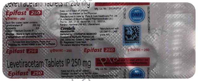 Epifast 250mg Tablet 10s