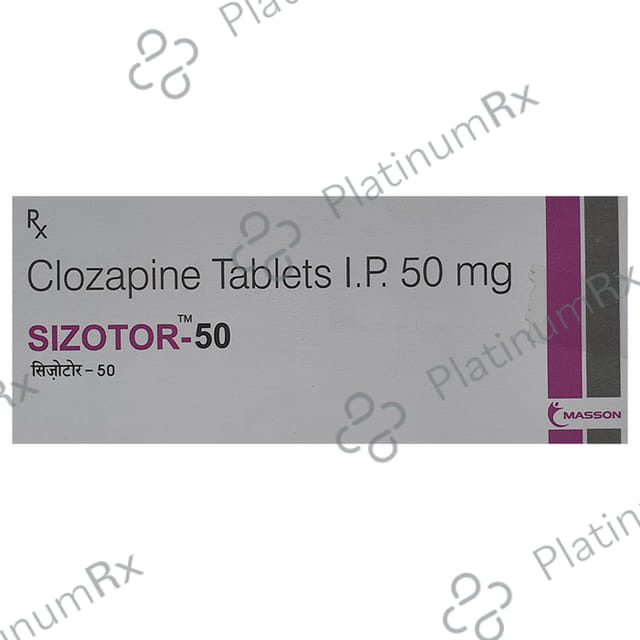 Sizotor 50 Tablet