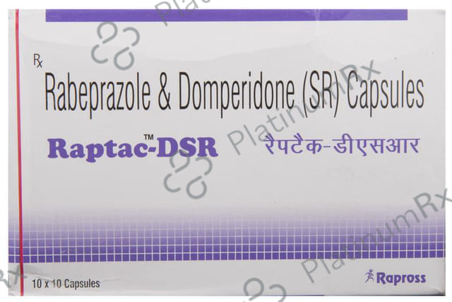 Raptac DSR 30/20mg Capsule 10s