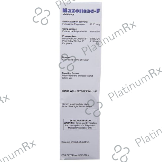 Nazomac F 0.05% Nasal Spray 12ml