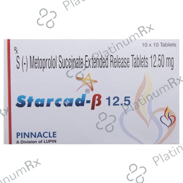 Starcad Beta ER 12.5mg Tablet 10s