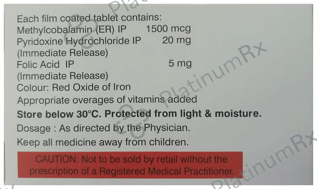 Matilda ER 5000mcg/1500mcg/20mg Tablet 10s