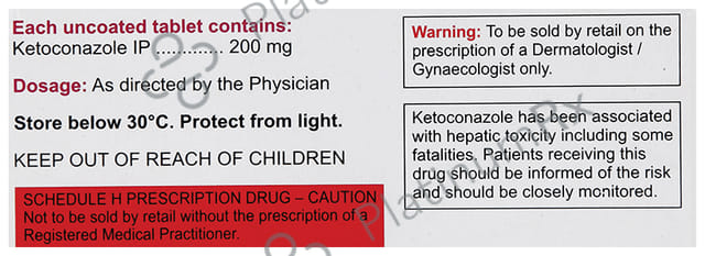 Ketocip 200mg Tablet 10s