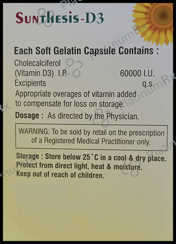 Sunthesis-D3 Softgel Capsule
