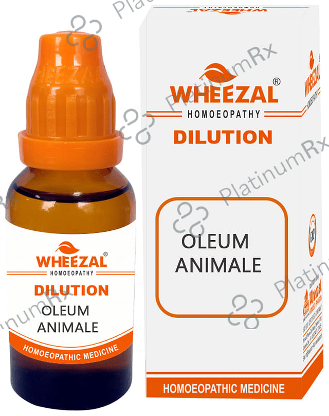 Wheezal Oleum Animale Dilution 50M