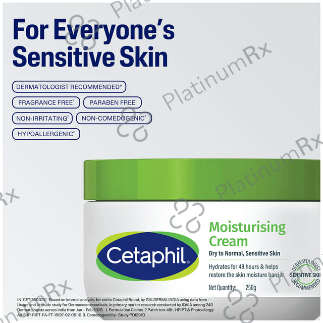 Cetaphil Moisturising Cream 250gm