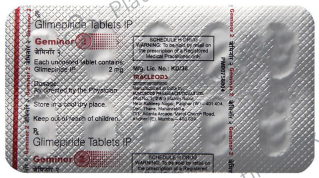 Geminor 2mg Tablet 10s