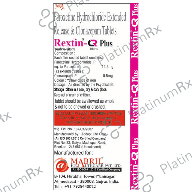 Rextin-CR Plus Tablet ER