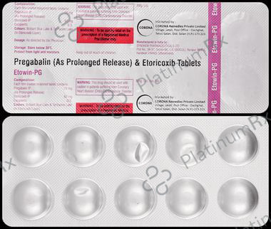 Etowin PG 75mg/60mg Tablet