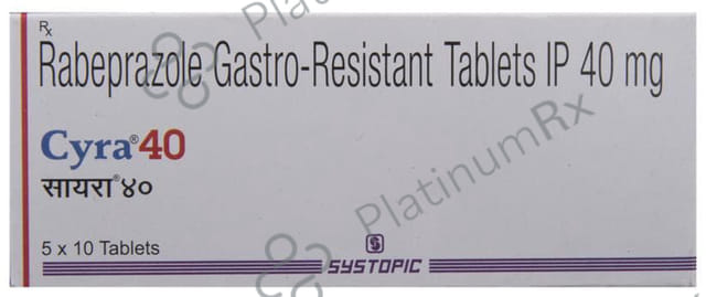 Cyra 40mg Tablet 10s