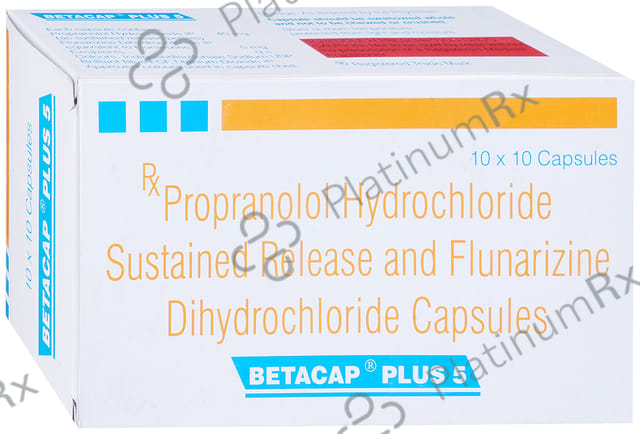 Betacap Plus 40/5mg Capsule SR 10s