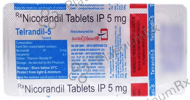 Telrandil 5mg Tablet 10s