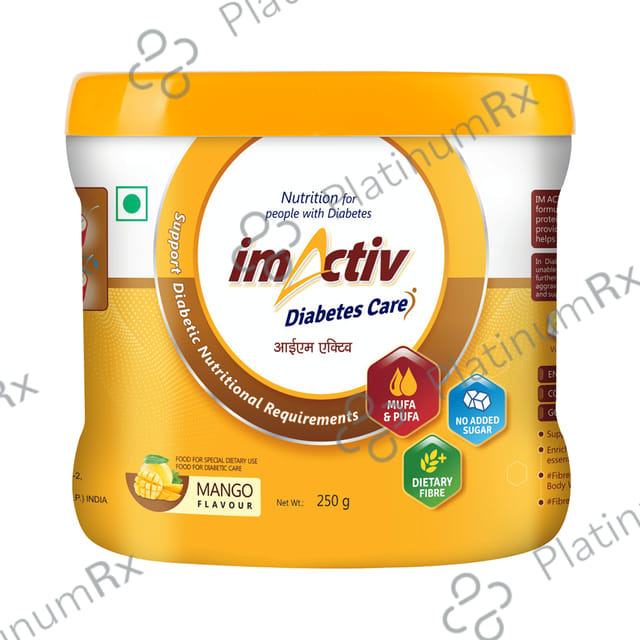 Im Active Diabetes Care Mango Protein Powder