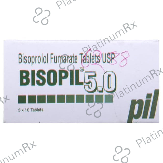 Bisopil 5.0mg Tablet 10s
