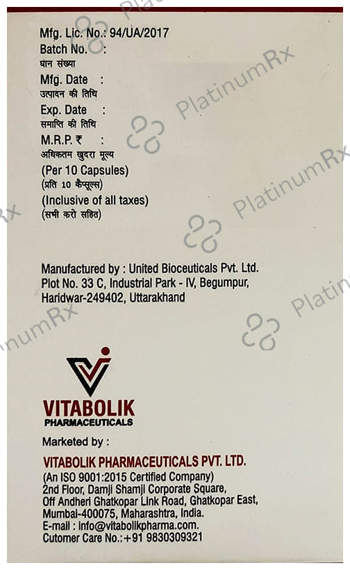 Vitastat AS 75 Capsule