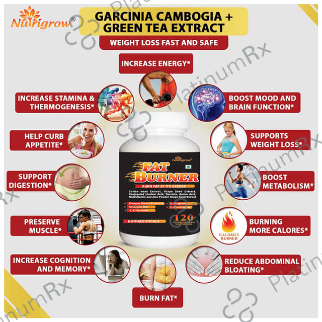 Nutrigrow Fat Burner Vegetarian Capsule