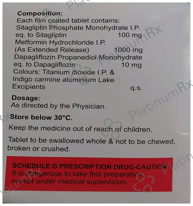 Voage MS 1000/10/100mg Tablet ER 15s