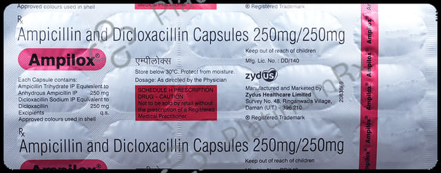 Ampilox 250/250mg Capsule 15s