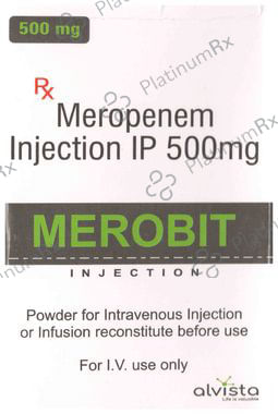 Merobit 500mg Injection 1 Injection Alvista Biosciences Pvt