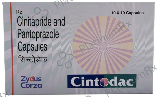 Cintodac 3/40mg Capsule 10s