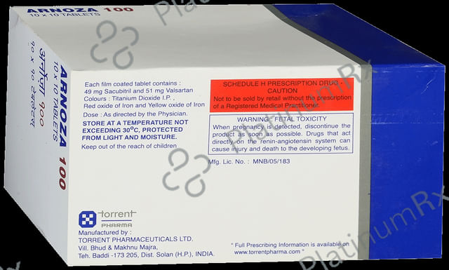 Arnoza 100mg Tablet 10s