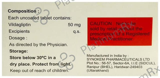 Vilzato 50mg Tablet 15s