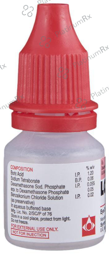 Low-Dex Eye Drops