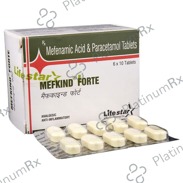 Mefkind Forte 500/325mg Tablet 10s