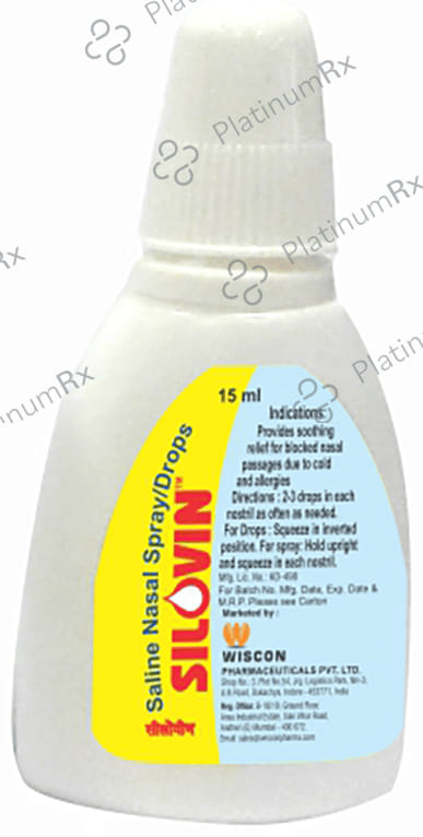 Silovin 0.65% Nasal Drop 15ml