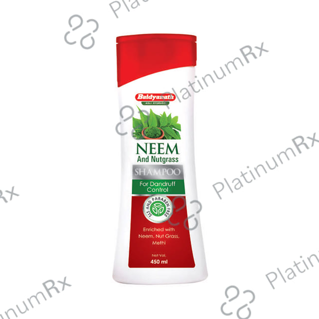 Baidyanath (Nagpur) Neem and Nutgrass for Dandruff Control Shampoo