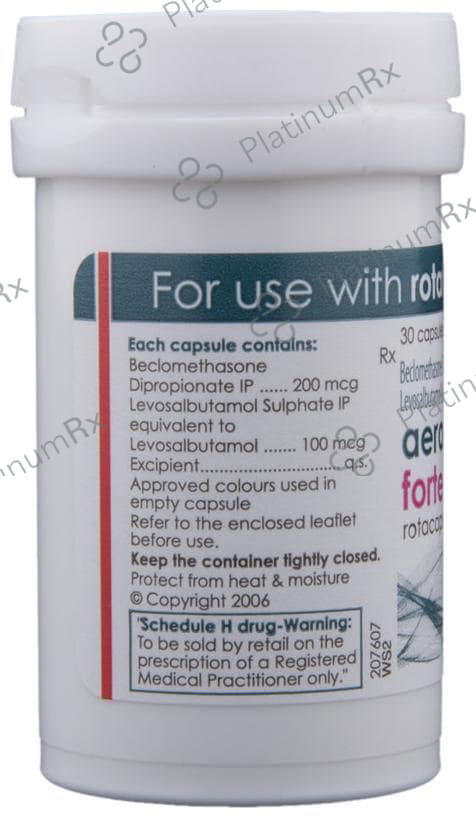 Aerocort Forte 100/200mcg Rotacap 30s