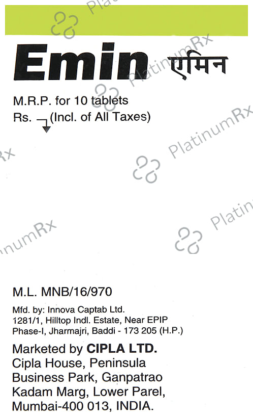 Emin 25mg Tablet
