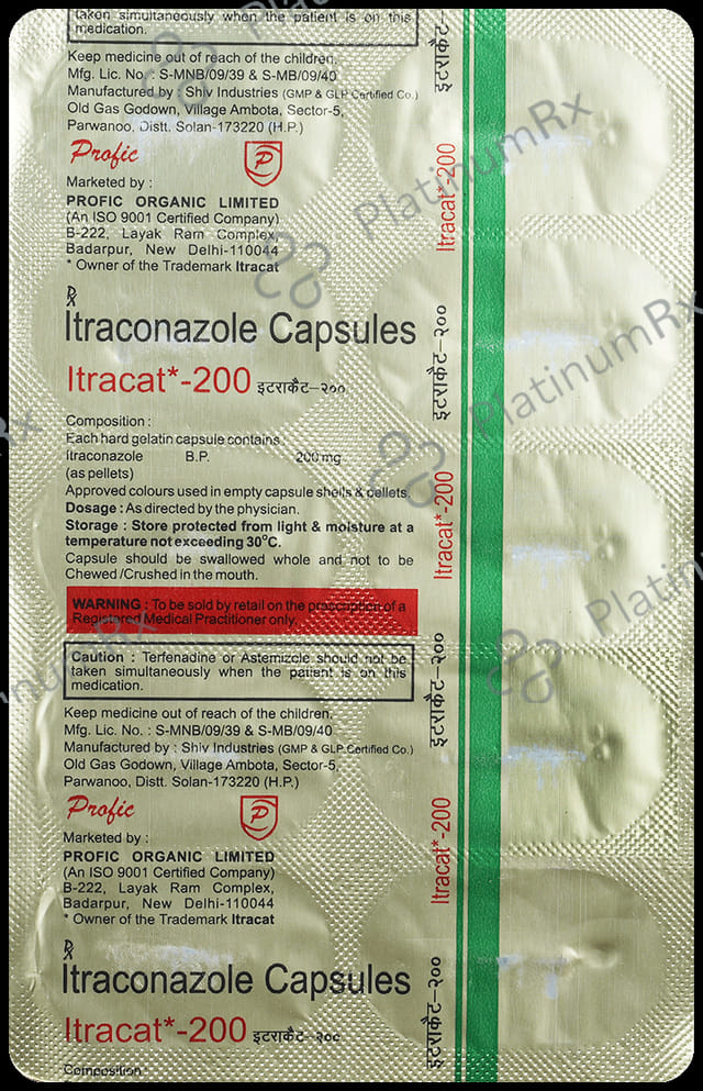 Itracat 200mg Capsule 10s