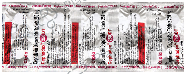 Cephadex 250mg DT Tablet 10s