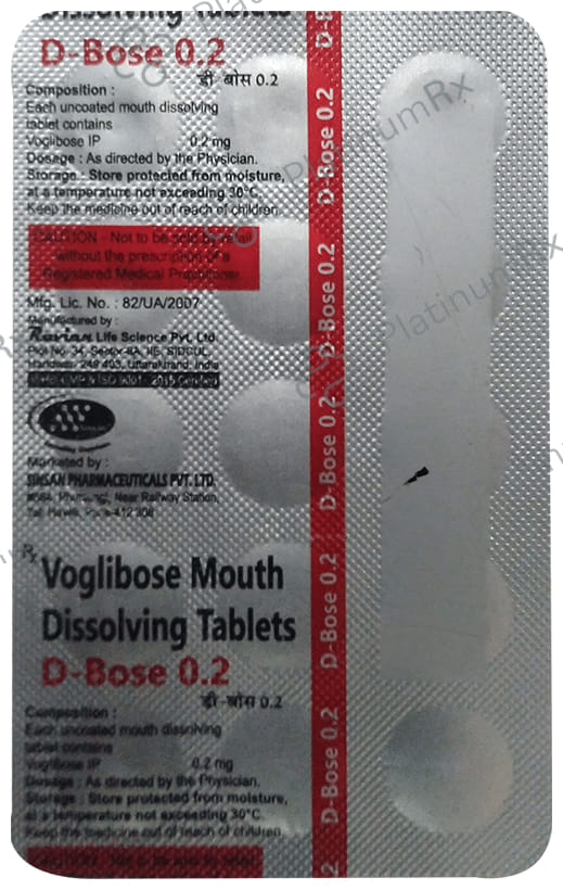 D Bose 0.2mg Tablet MD 15s
