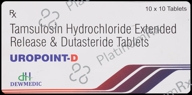 Uropoint D 0.4mg/0.5mg Tablet