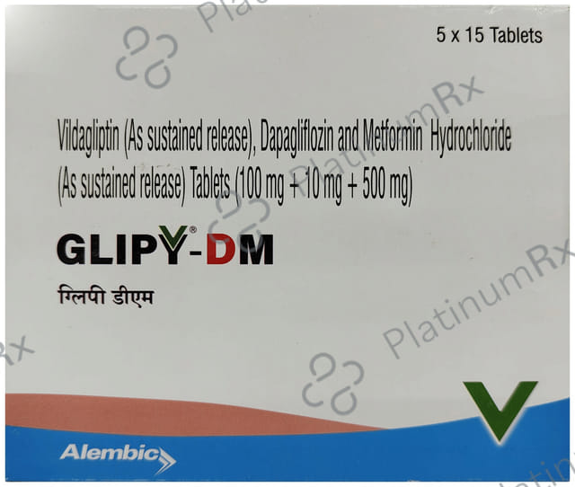 Glipy DM Tablet SR 15s