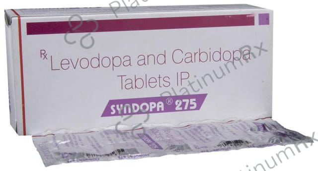 Syndopa 250/25mg Tablet 10s