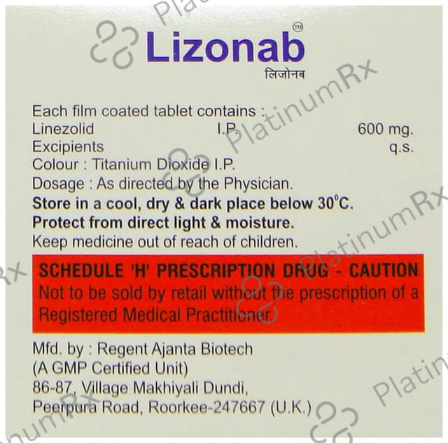 Lizonab Tablet 10 tablets Tablet Nabarun Life Sciences