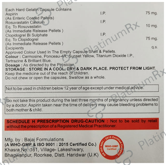 ACS Gold 10mg Capsule IR 10s