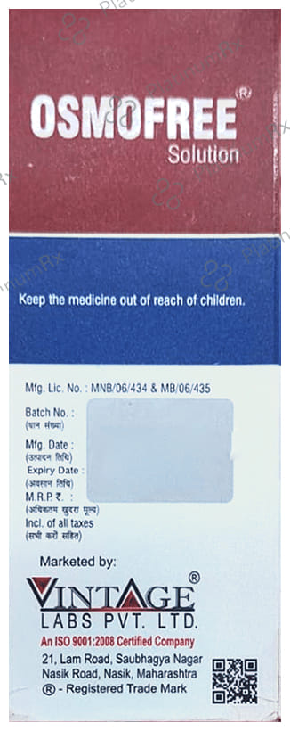 Osmofree Syrup 200ml