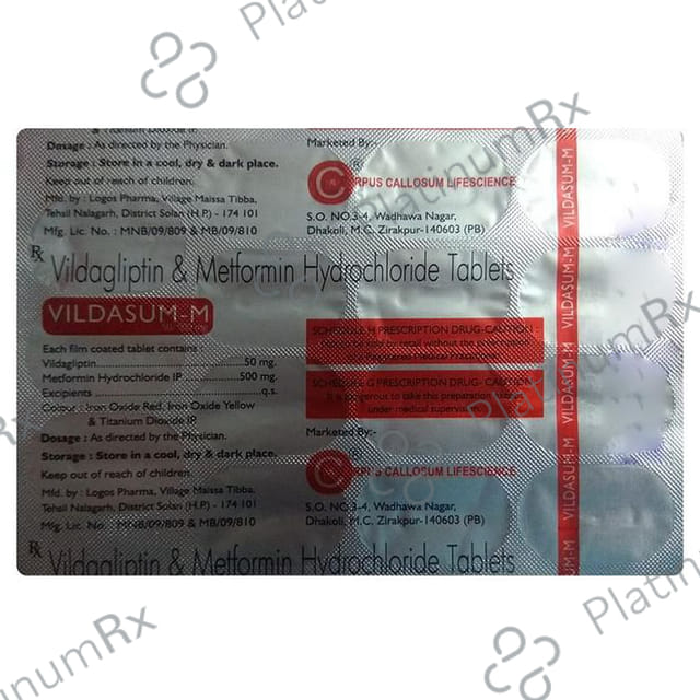 Vildasum-M Tablet