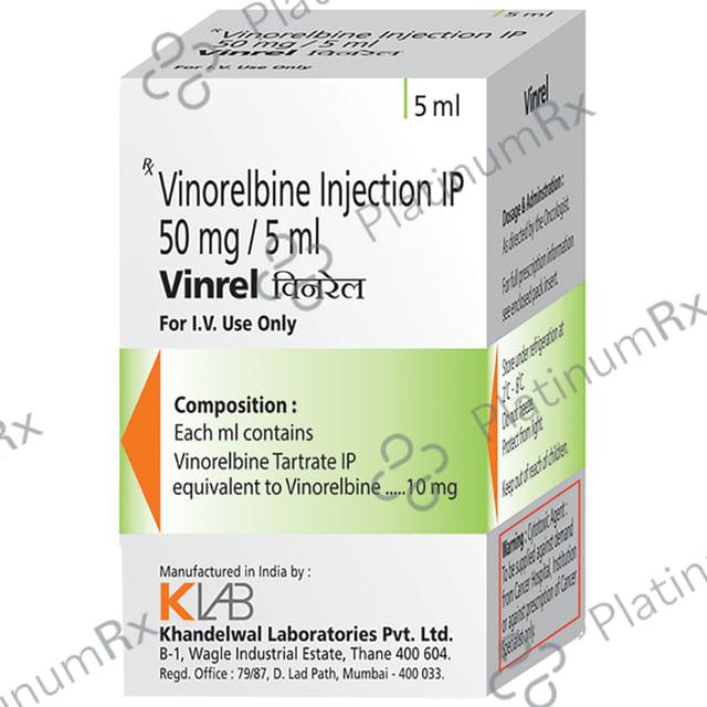 Vinrel 50mg Injection