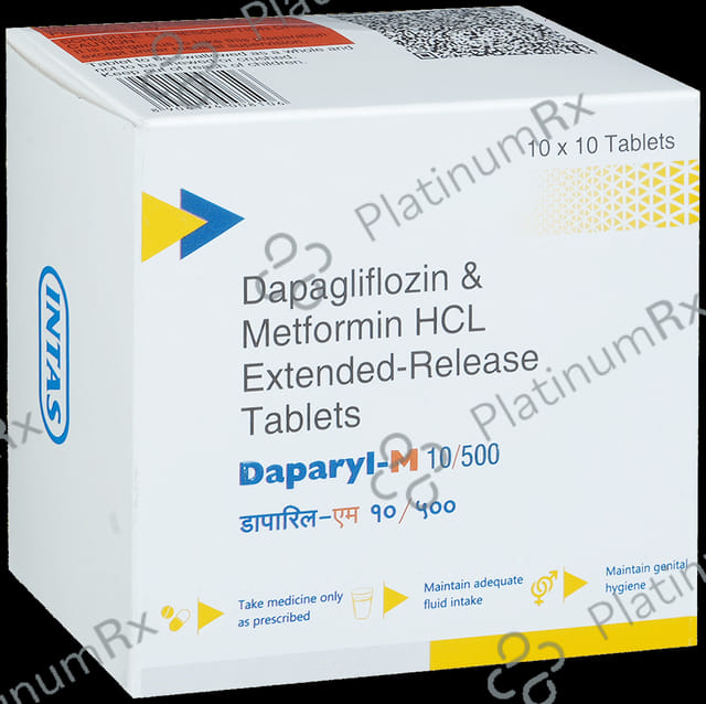 Daparyl M 10/500mg Tablet ER 10s