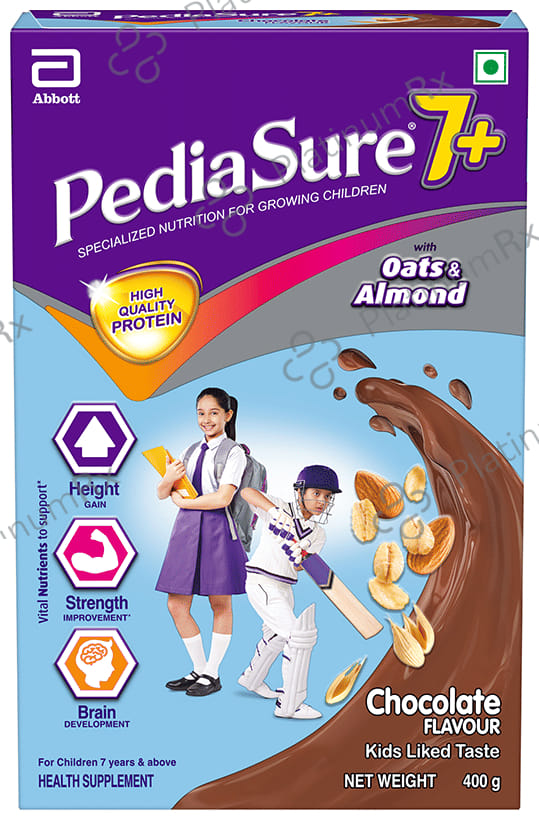 PediaSure Powder for Growing Children Chocolate with Oats & Almond 400 gm