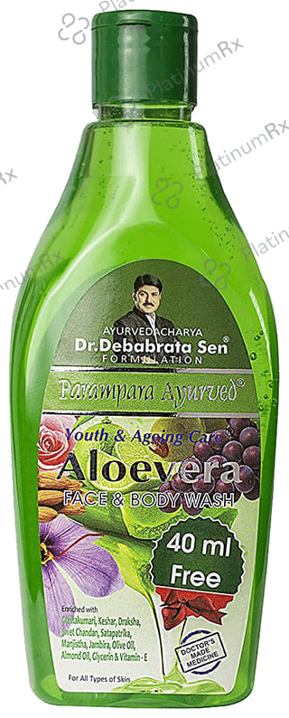 Parampara Ayurved Aloe Vera Face & Body Wash