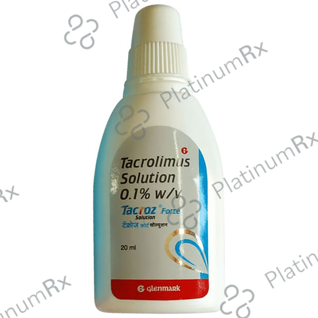 Tacroz Forte 0.1% Solution 20ml