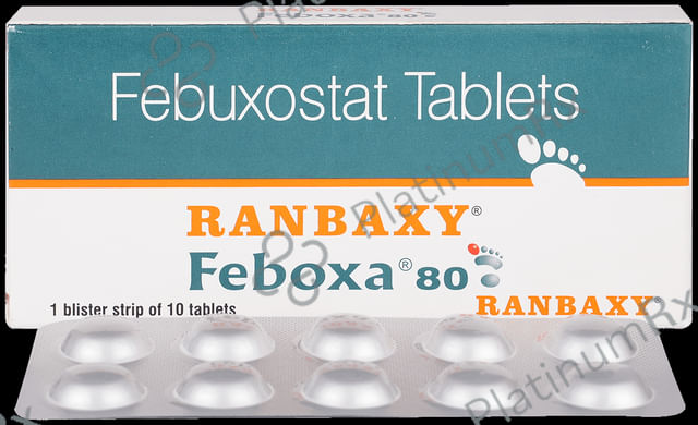 Feboxa 80mg Tablet 10s