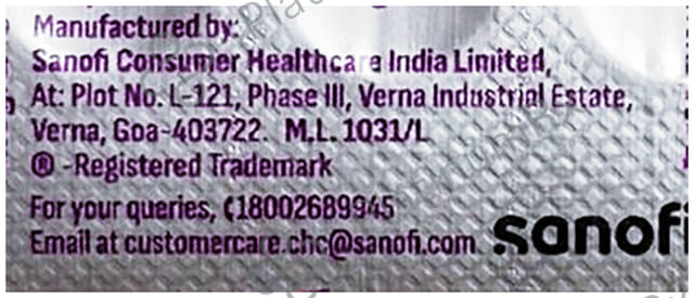 Allegra 180mg Tablet 10s