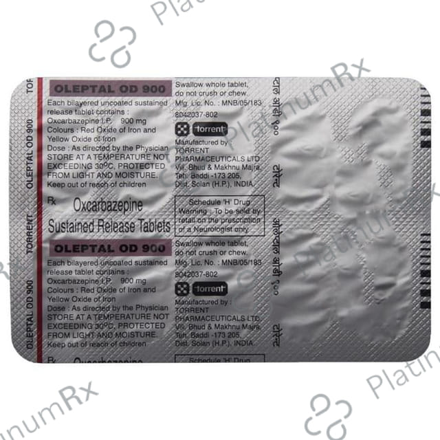 Oleptal OD SR 900mg Tablet 10s